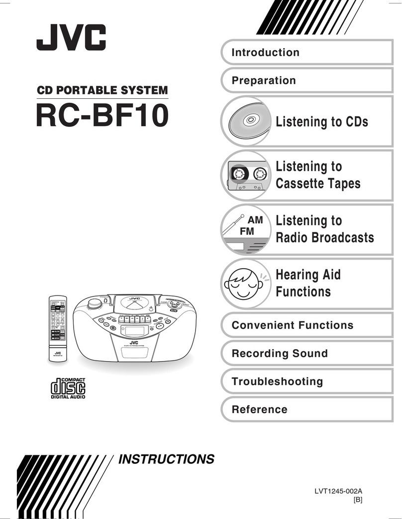 JVC RC-BF10 User manual