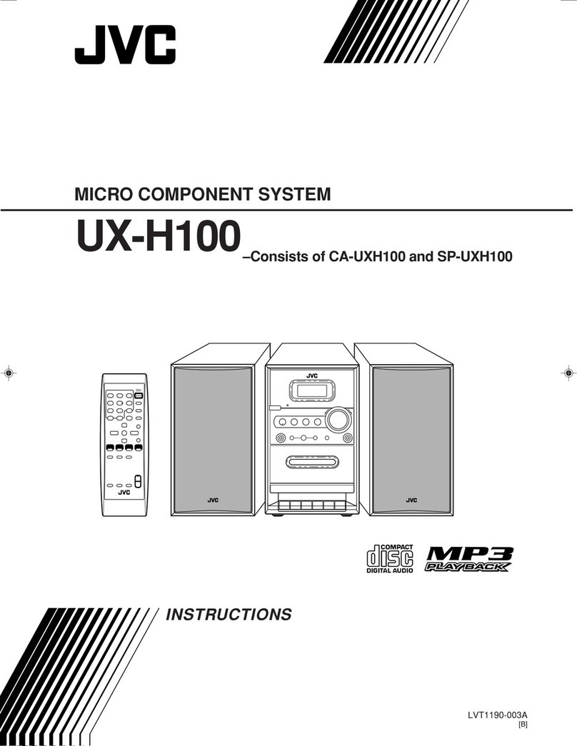 JVC UX-H100 User manual