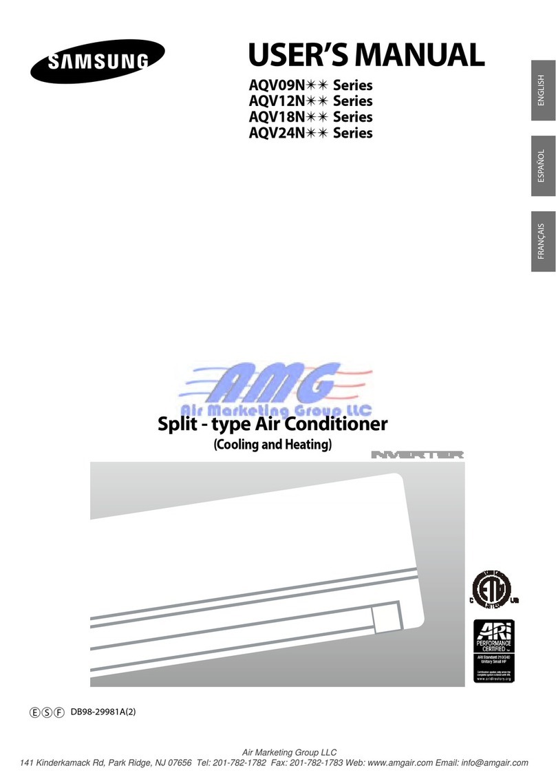 Samsung AQV09N Series User manual Samsung AQV09N Series User manual