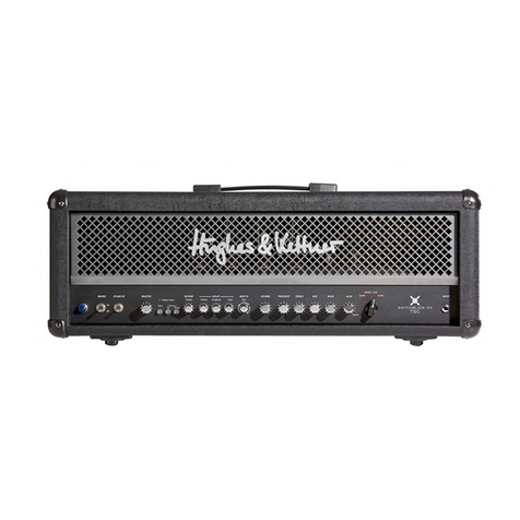 Hughes & Kettner SWITCHBLADE TSC Head 100 User manual Hughes & Kettner SWITCHBLADE TSC Head 100 User manual