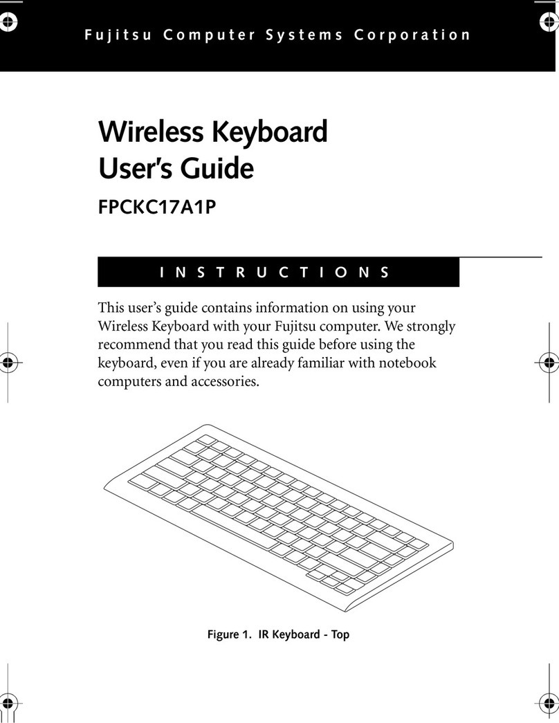 Fujitsu FPCKC17A1P User manual