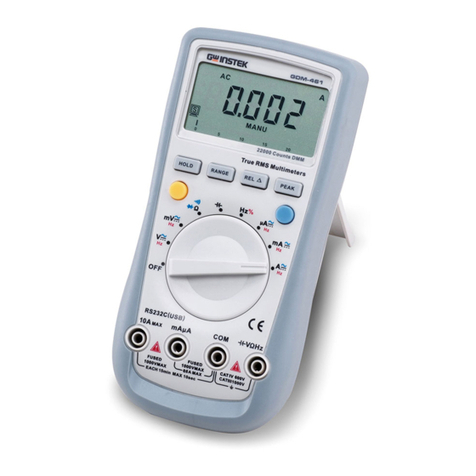 GW Instek GDM-397 user manual