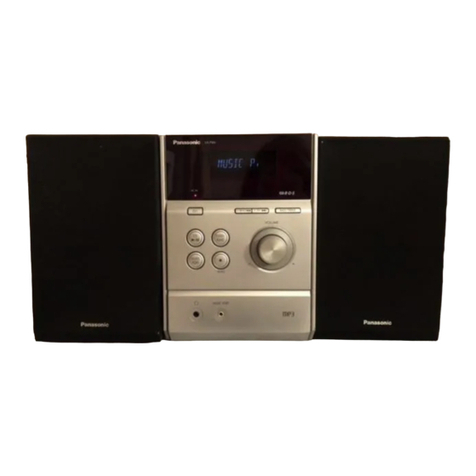 Panasonic SC-PM4DB User manual