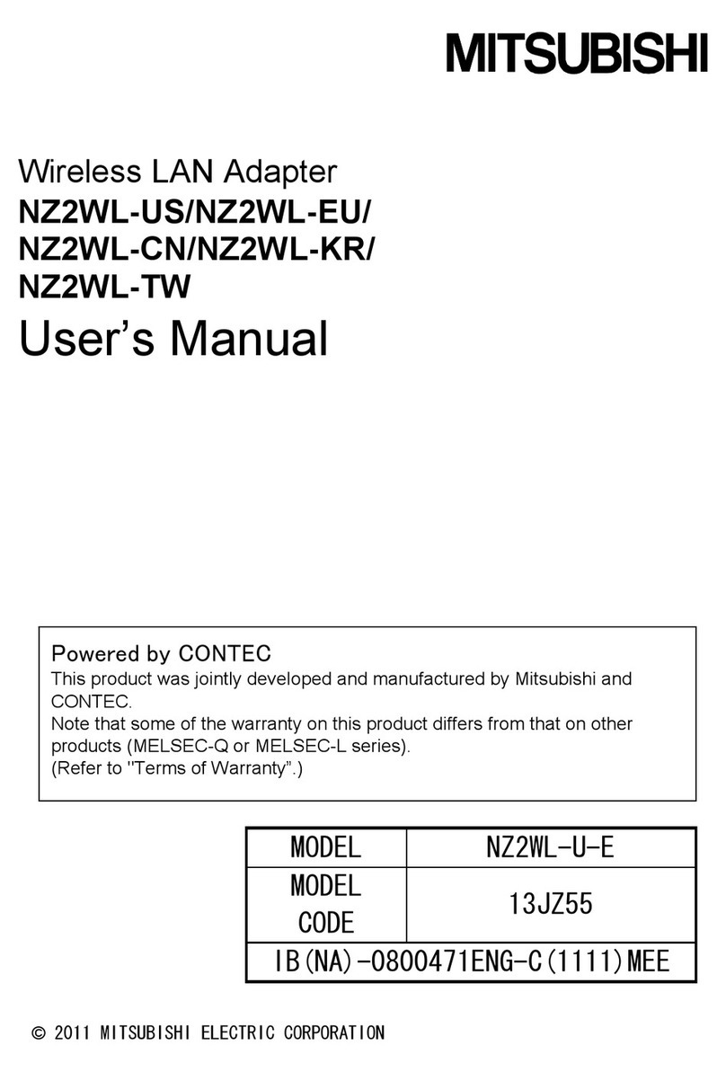 Mitsubishi NZ2WL-US user manual