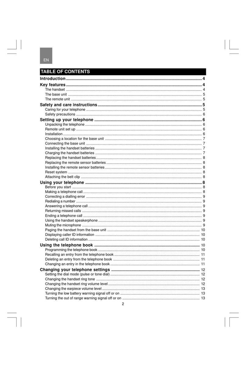 Oregon Scientific ThermoDECT Instruction