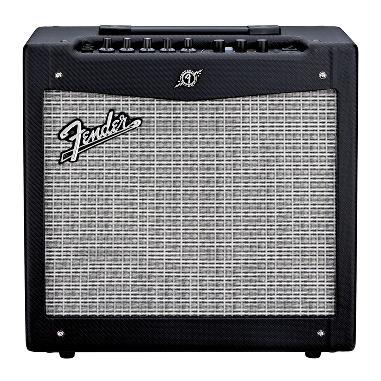 Fender MUSTANG I/II quick start guide