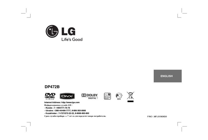 LG DP-472B manual&nbsp;