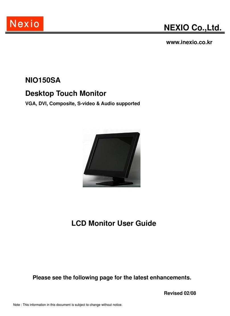 NEXIO NIO150SA User manual