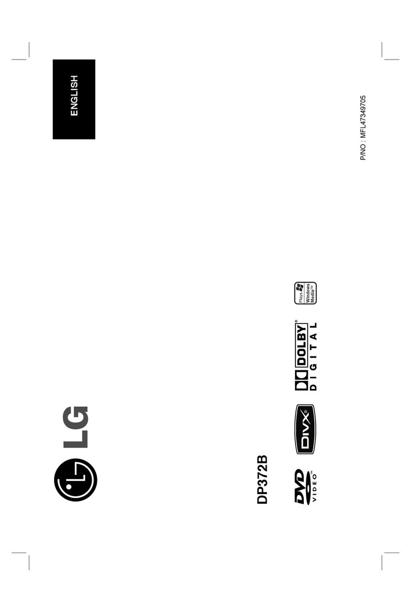 LG DP372B manual&nbsp;