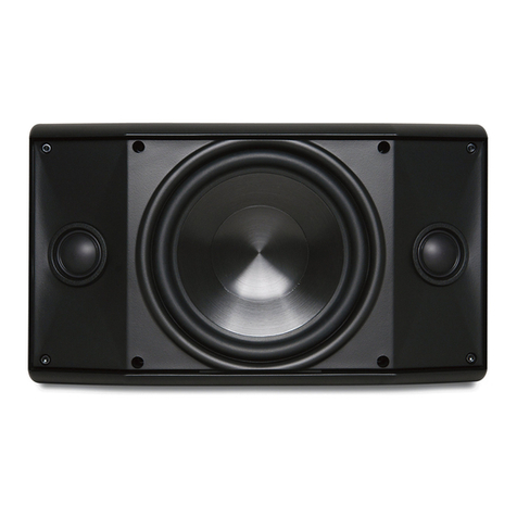 Proficient Audio Systems AW500TTblk/wht owner's manual