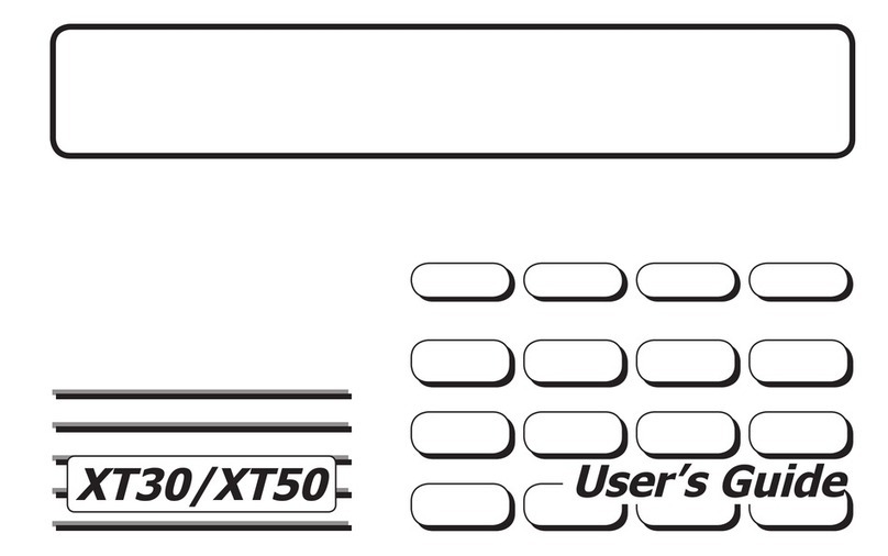 Security Command XT30 User manual Security Command XT30 User manual