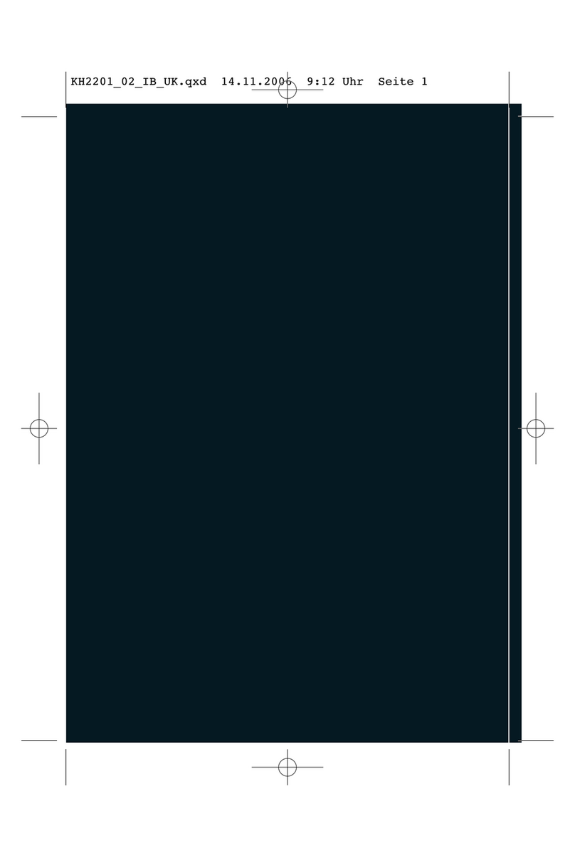 Kompernass KH 2202 User manual