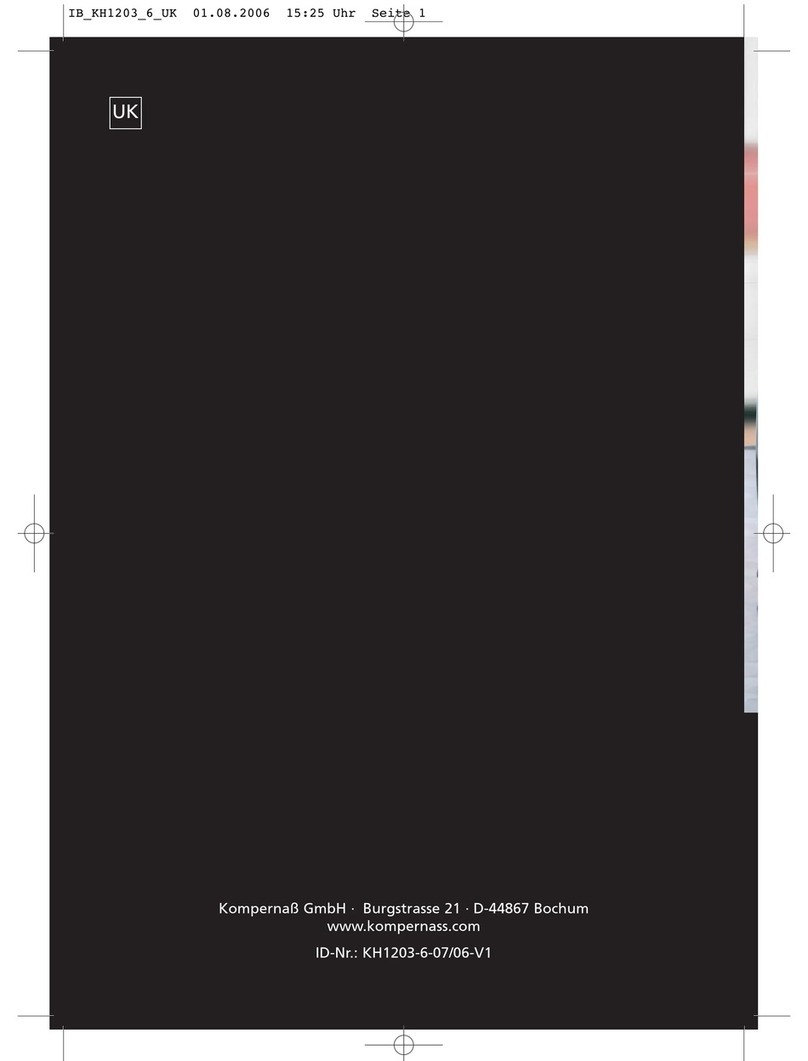 Bifinett KH1203 operating instructions