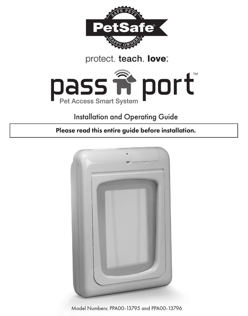 Petsafe Passport PPA00-13795 Installation guide