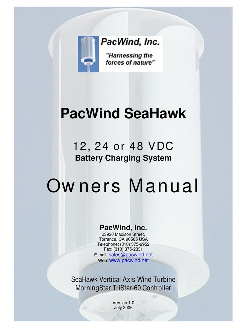 PacWind SeaHawk owner's manual