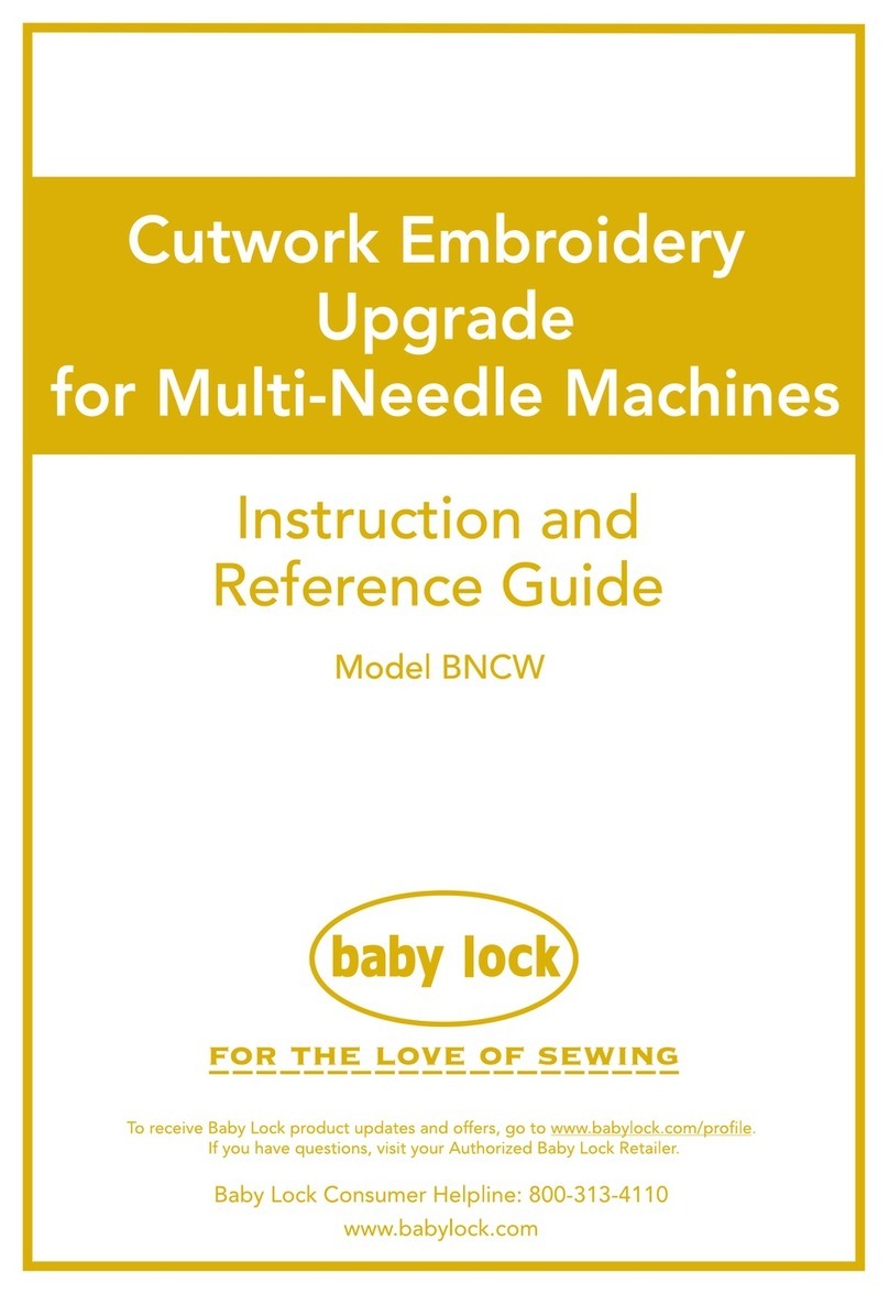 Baby Lock BNCW Technical manual