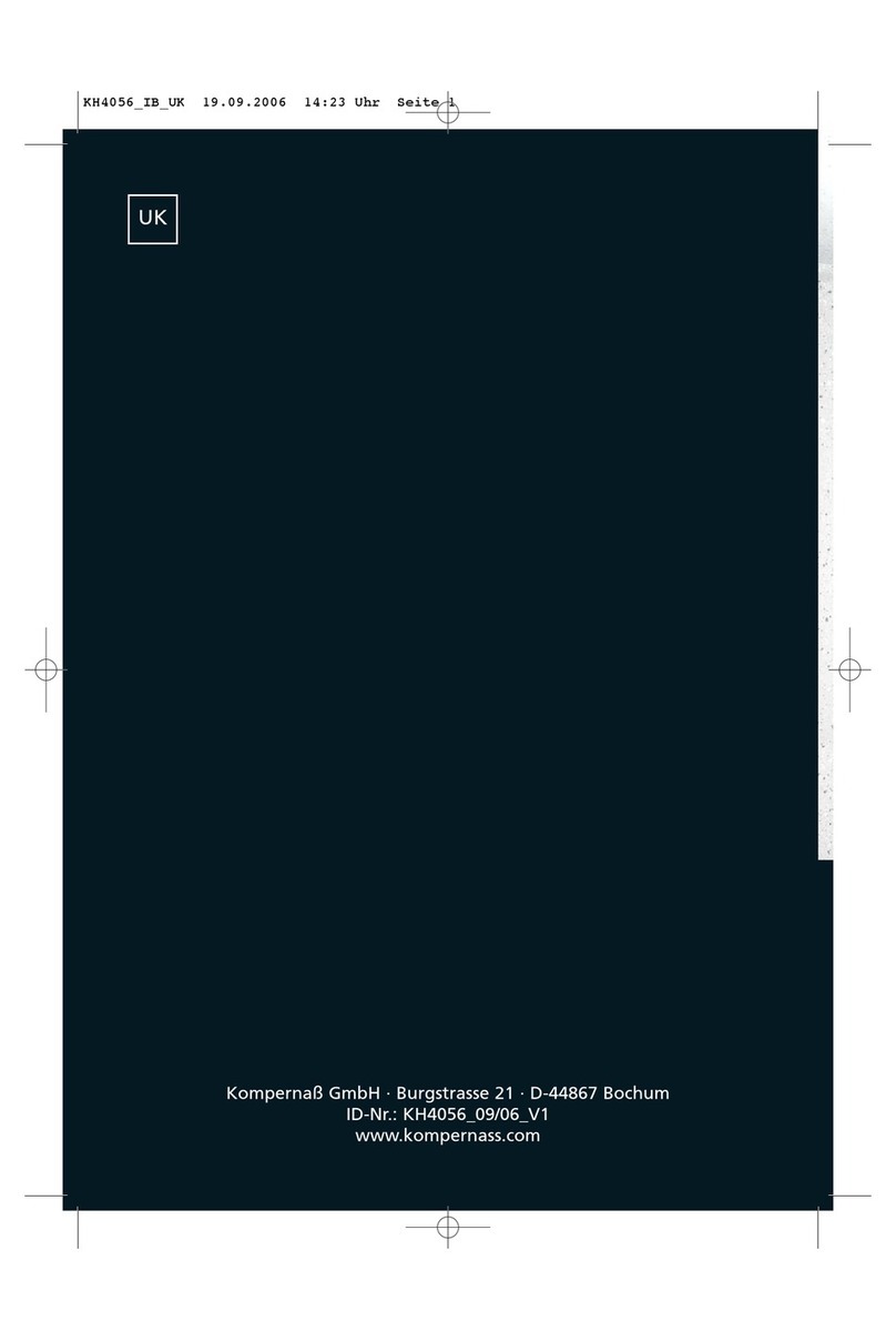 Kompernass KH 4056 operating instructions
