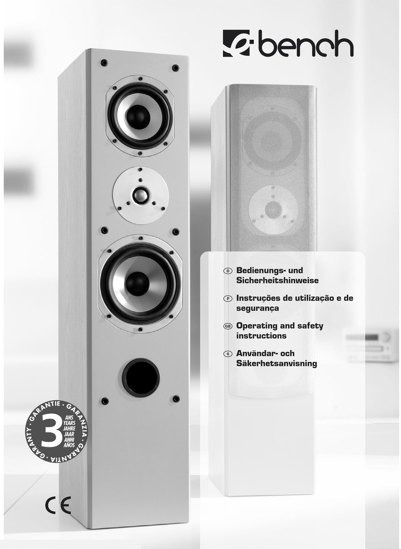 E-Bench KH 502 Operating and safety instructions