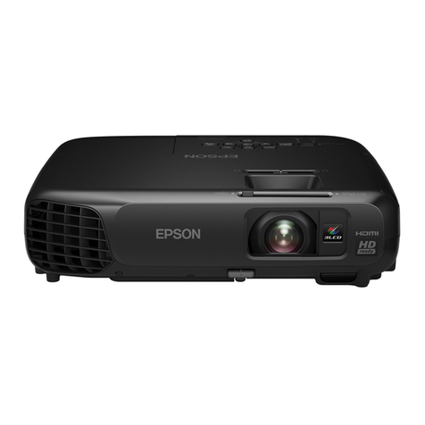 Epson EH-TW490 User manual