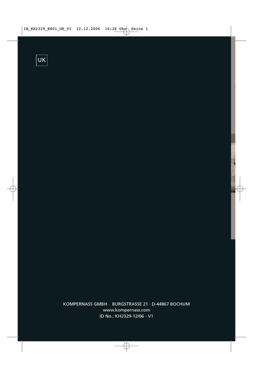 E-Bench KH 2329 operating instructions