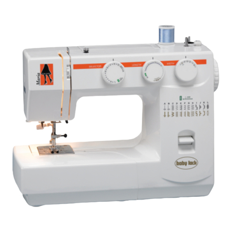 Baby Lock A_LINE Maria BL23A Assembly instructions