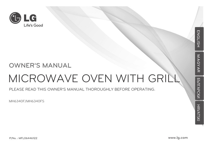 LG MH6340FS User manual