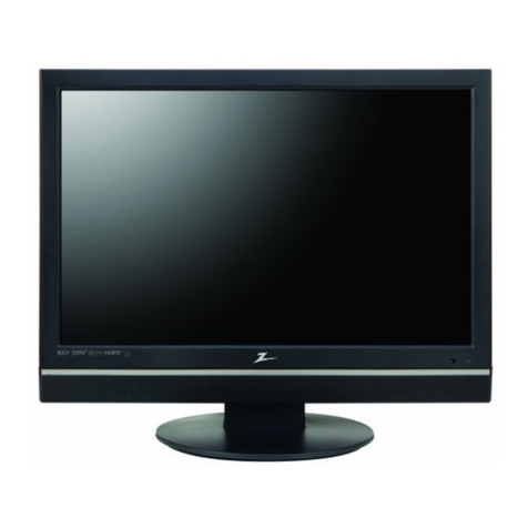 Zenith Z19LCD3 Installation guide
