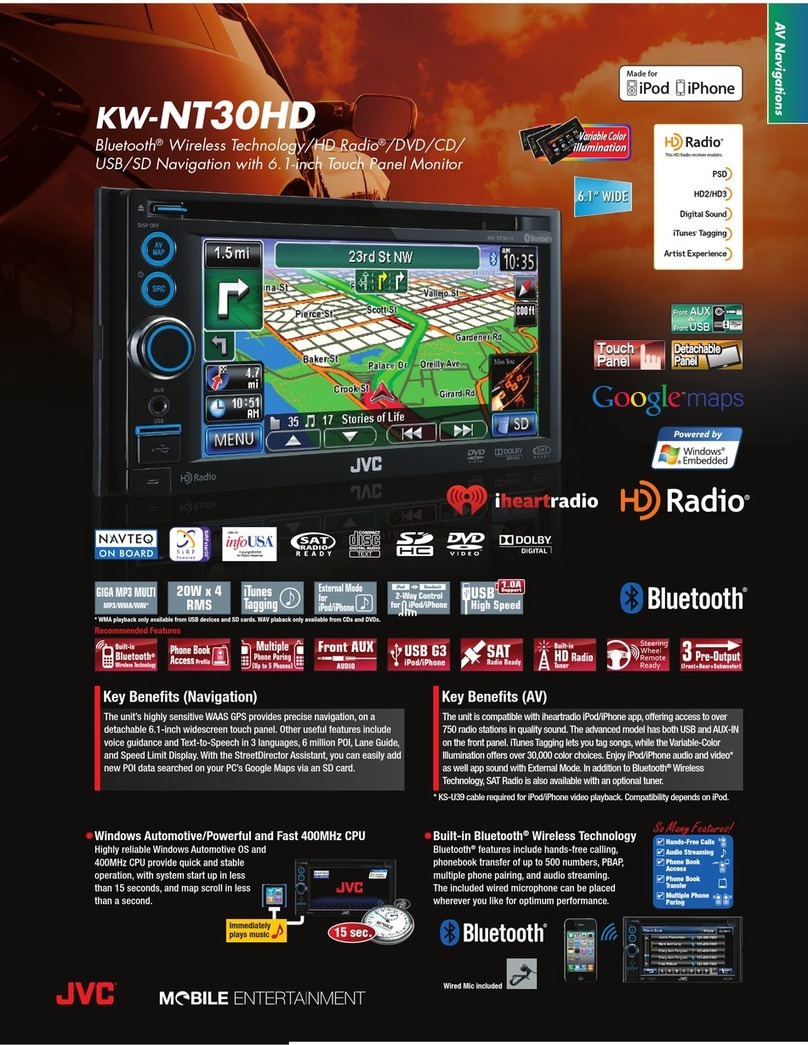 JVC KW-NT30HD User manual