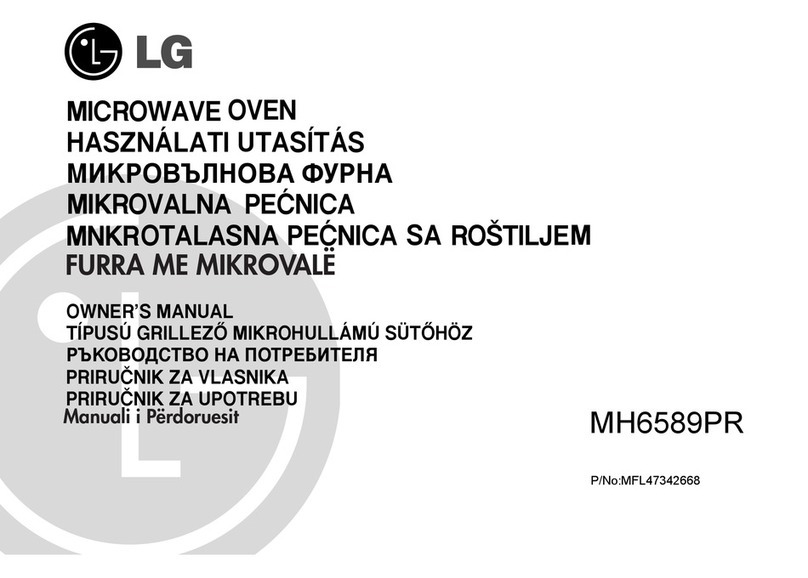LG MH-6589PR User manual
