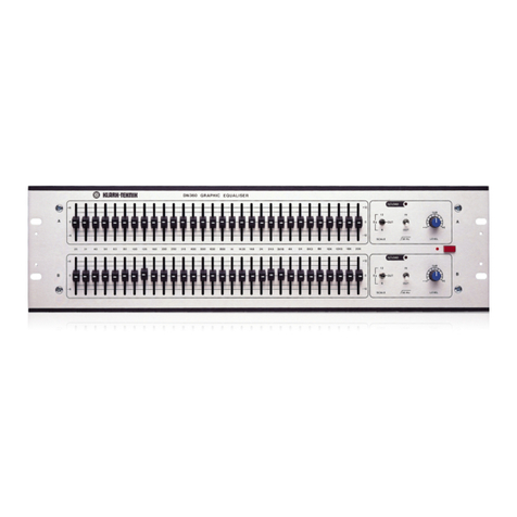 Klark Teknik DN360 Operator's manual