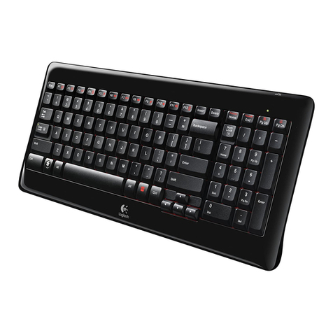 Logitech K340 - Wireless Keyboard User manual Logitech K340 - Wireless Keyboard User manual