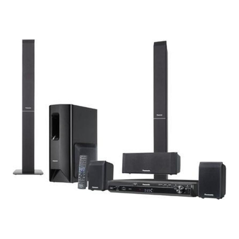 Panasonic SC-PT550 User manual
