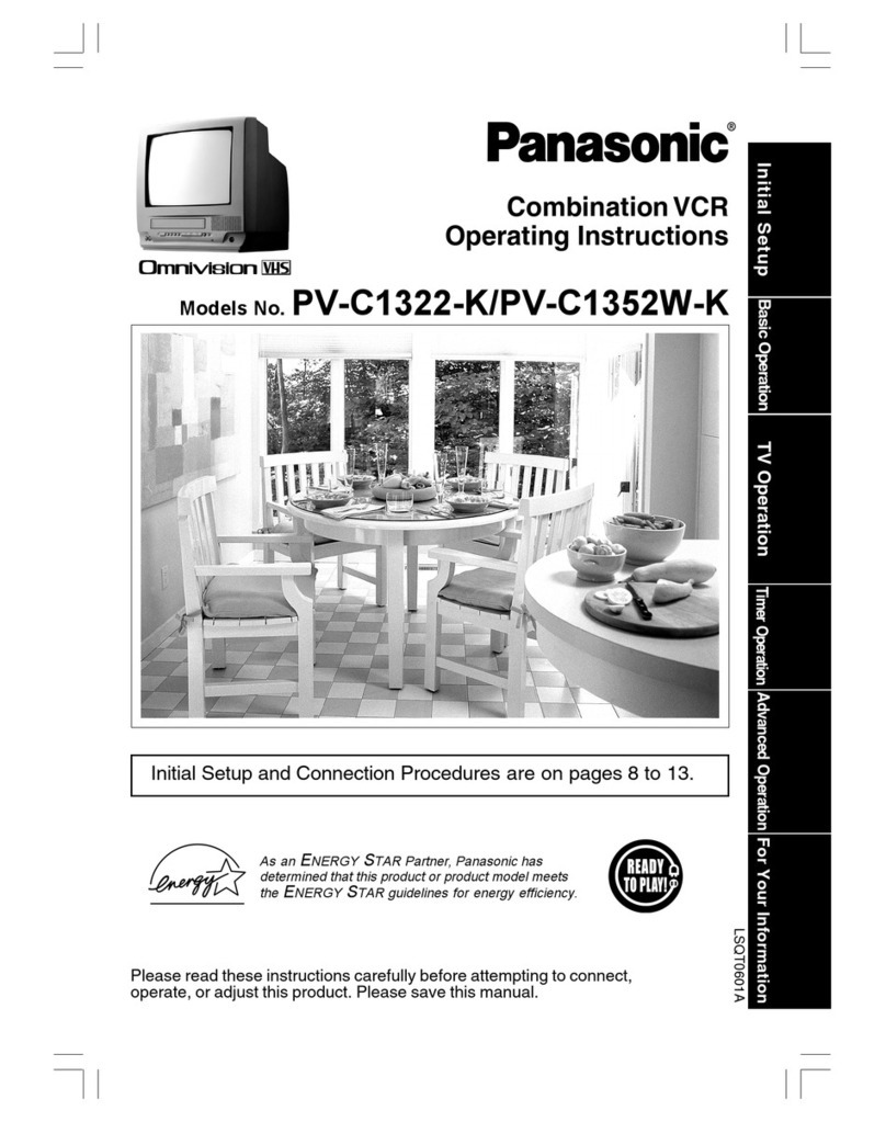 Panasonic Omnivision PV-C1322-K operating instructions Panasonic Omnivision PV-C1322-K operating instructions
