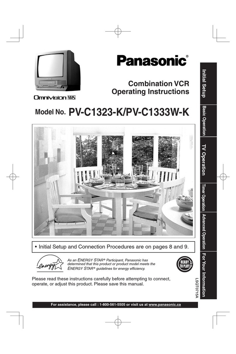 Panasonic PV-C1323-K User manual