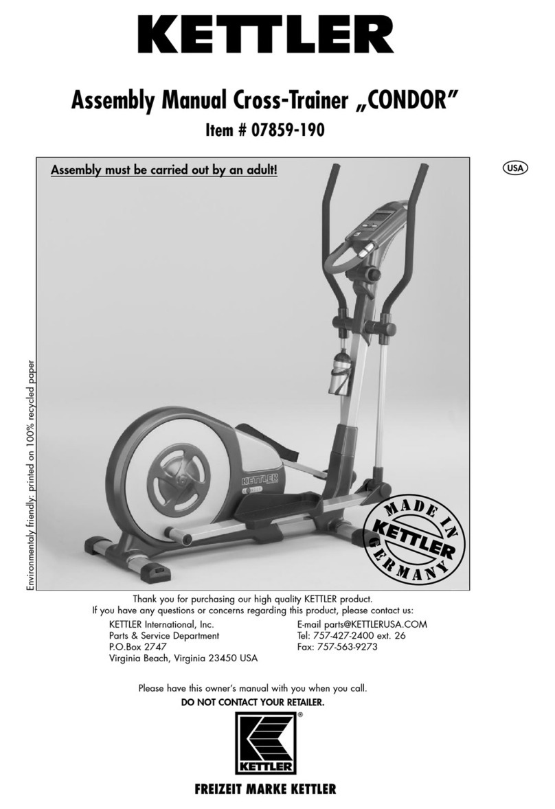 Kettler CONDOR User manual