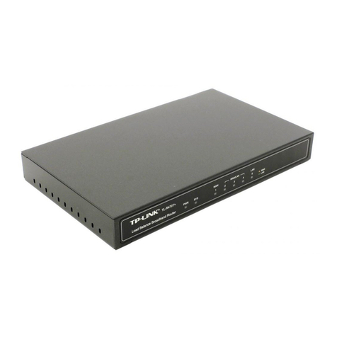 TP-Link TL-R470T+ User manual