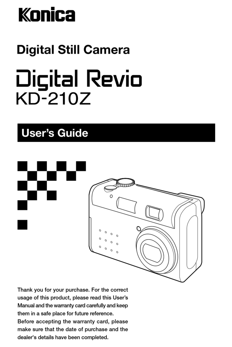 Konica Minolta Digital Revio KD-210Z User manual