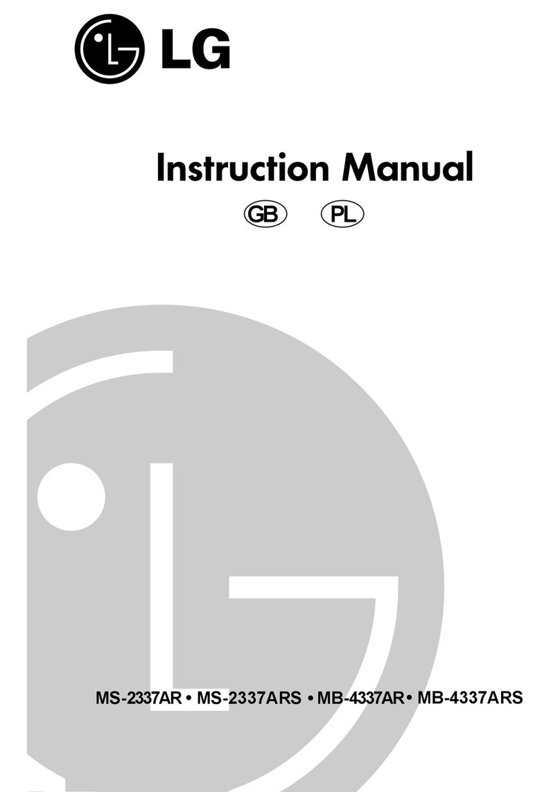 LG MS-2337AR instruction manual