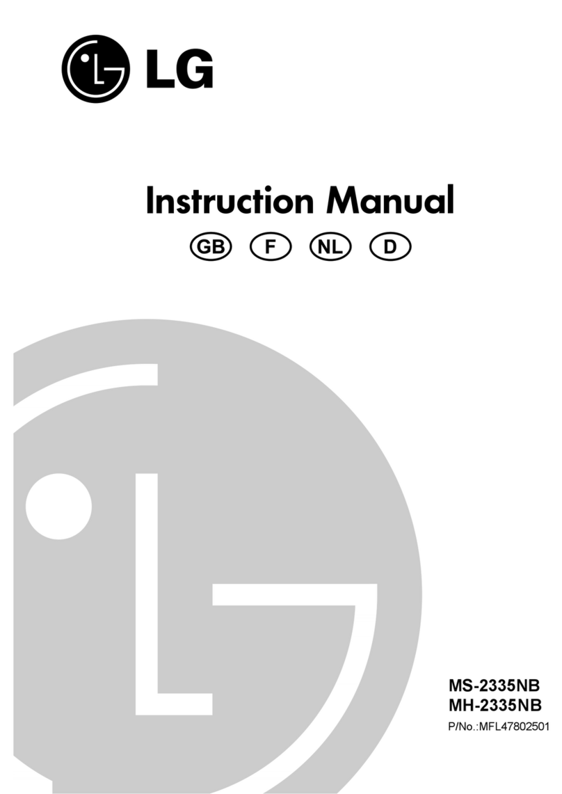 LG MS-2335NB instruction manual