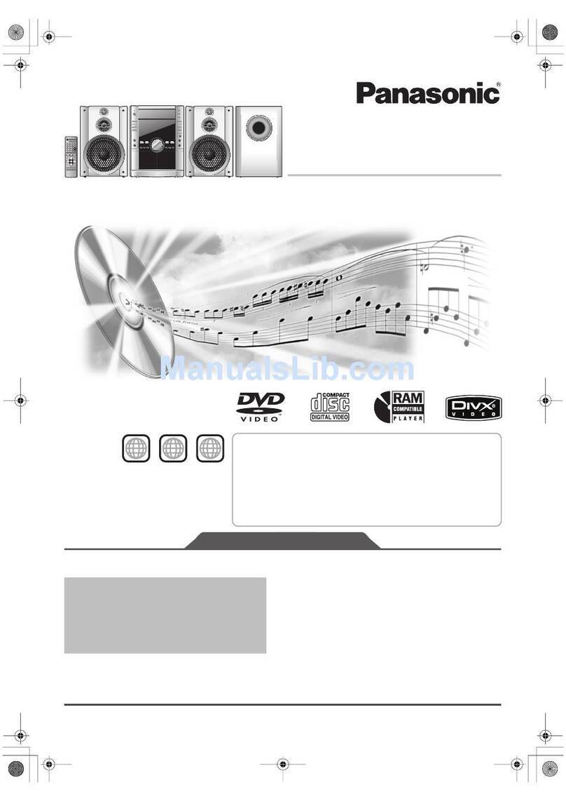 Panasonic SC-VK650 operating instructions