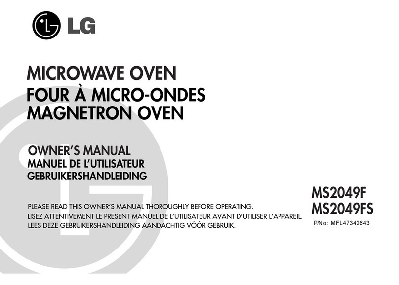 LG MS2049F owner's manual