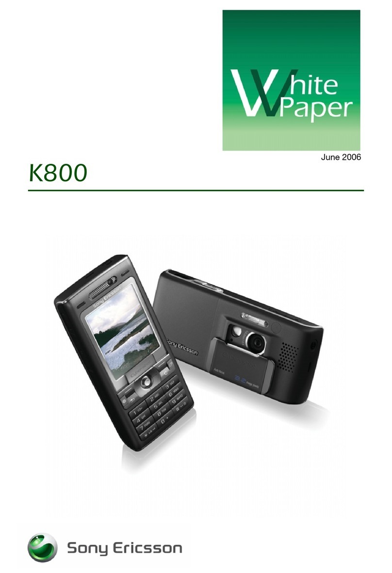 Sony Ericsson K800 White paper