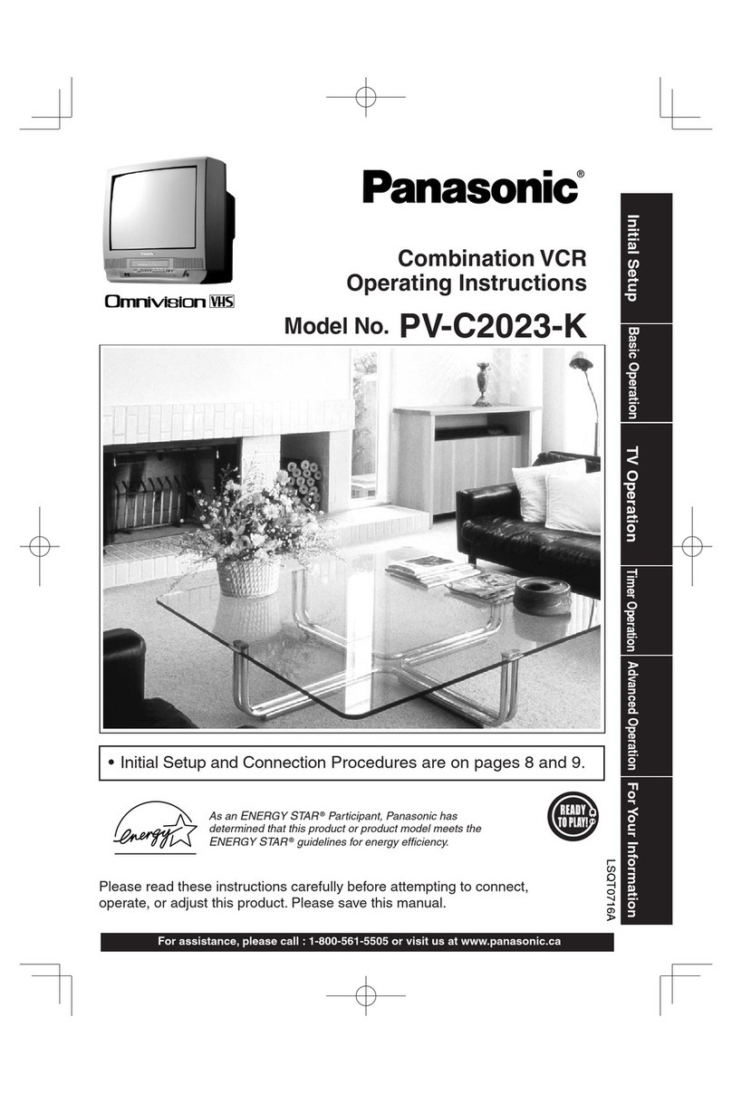 Panasonic PV-C2023-K User manual
