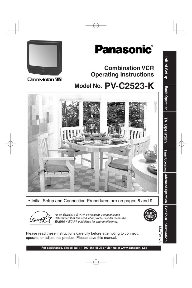 Panasonic PV-C2523-K User manual
