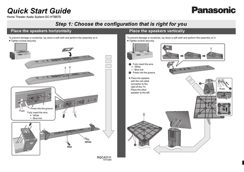 Panasonic SC-HTB570 User manual