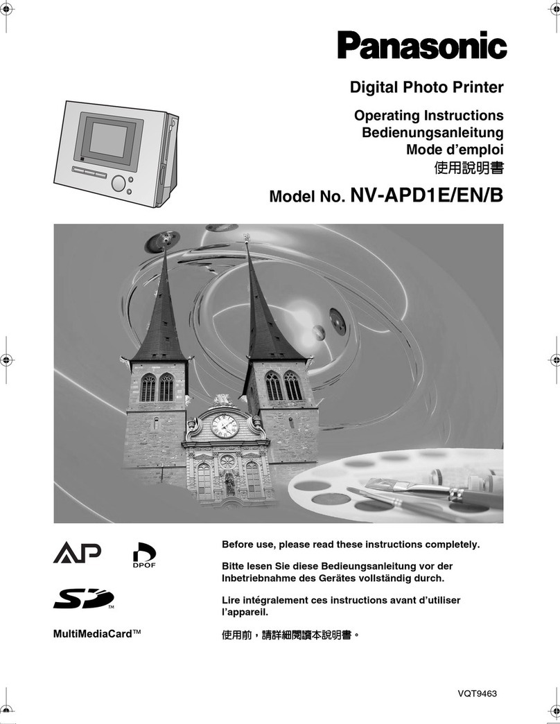 Panasonic NV-APD1E User manual Panasonic NV-APD1E User manual