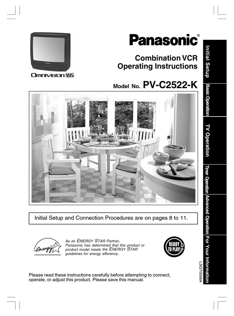 Panasonic PV-C2522-K User manual