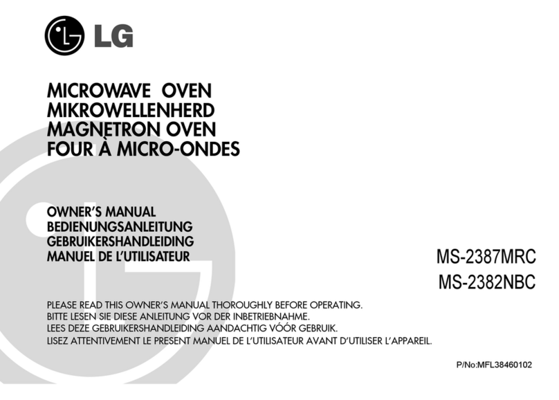 LG MS-2387MRC owner's manual