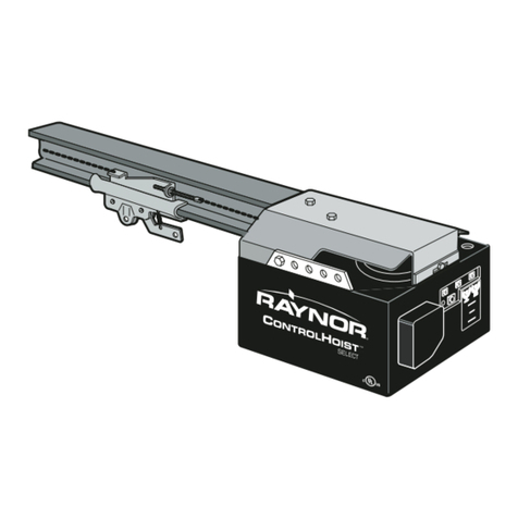 Raynor ControlHoist ATS2113X-CX owner's manual