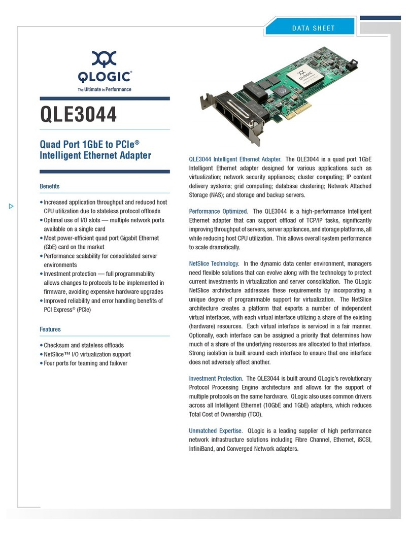 Qlogic QLE3044 User manual